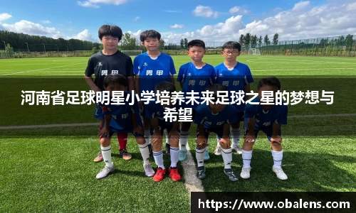 河南省足球明星小学培养未来足球之星的梦想与希望